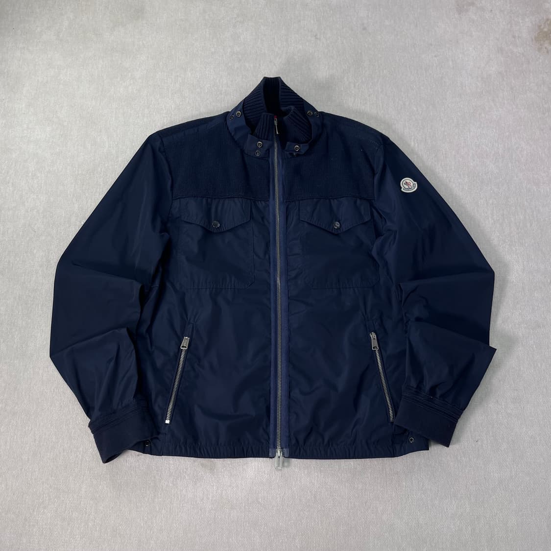 100 몽클레어 골덴 믹스 바람막이 자켓 상품이미지1