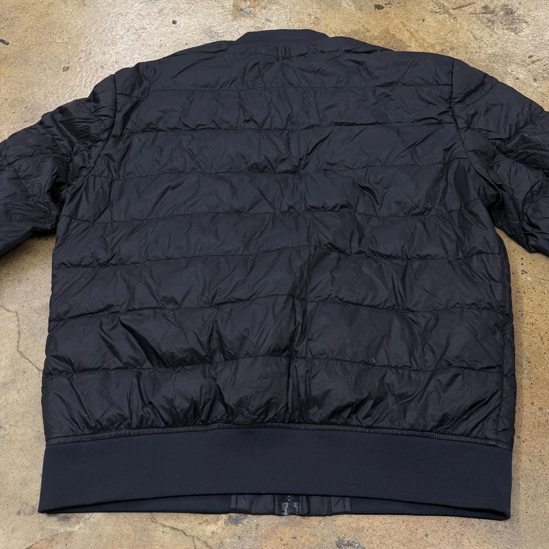 [정품/M] 타미힐피거 블랙 패딩 점퍼 b14 상품이미지4