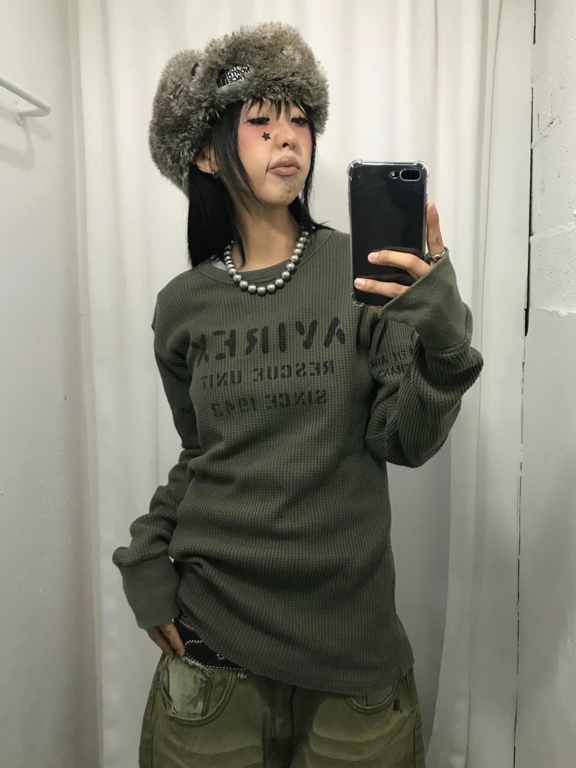 Avirex Waffle Pattern Long Sleeves 상품이미지8