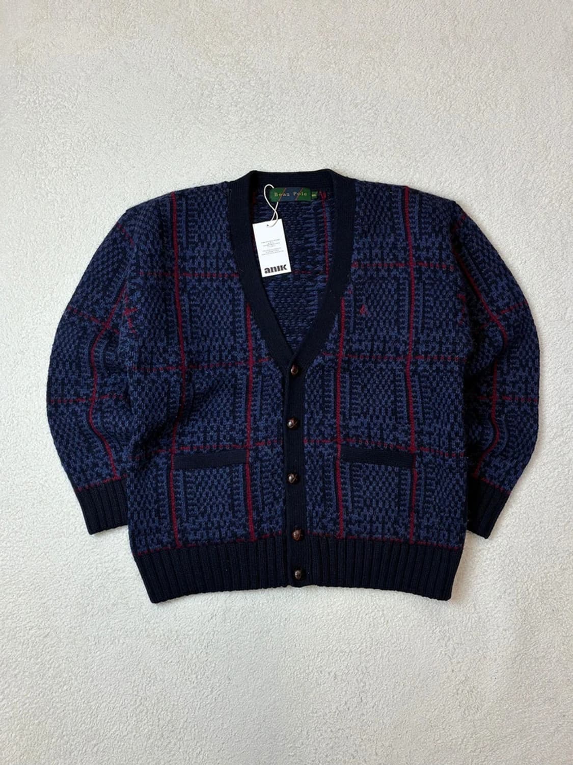 빈폴 90's 울 알파카 헤비 스웨터 가디건 PN6086 상품이미지1