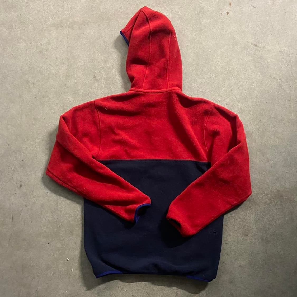 14FW 파타고니아 클래식 신칠라 스냅-티 후디 레드/네이비 상품이미지4