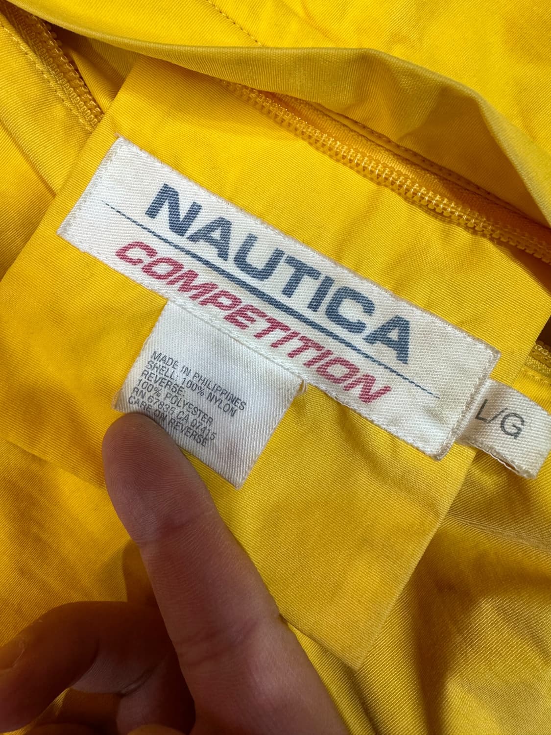 90s 노티카 컴피티션 리버시블 자켓 (L)   상품이미지10