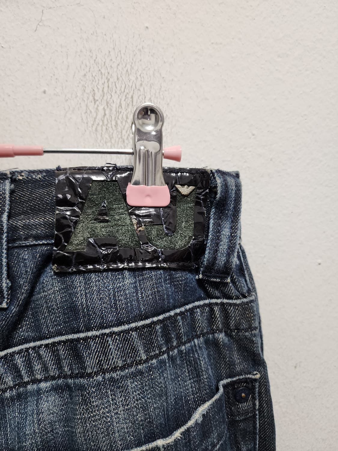 아르마니 스틸로고 데님 청바지 상품이미지6