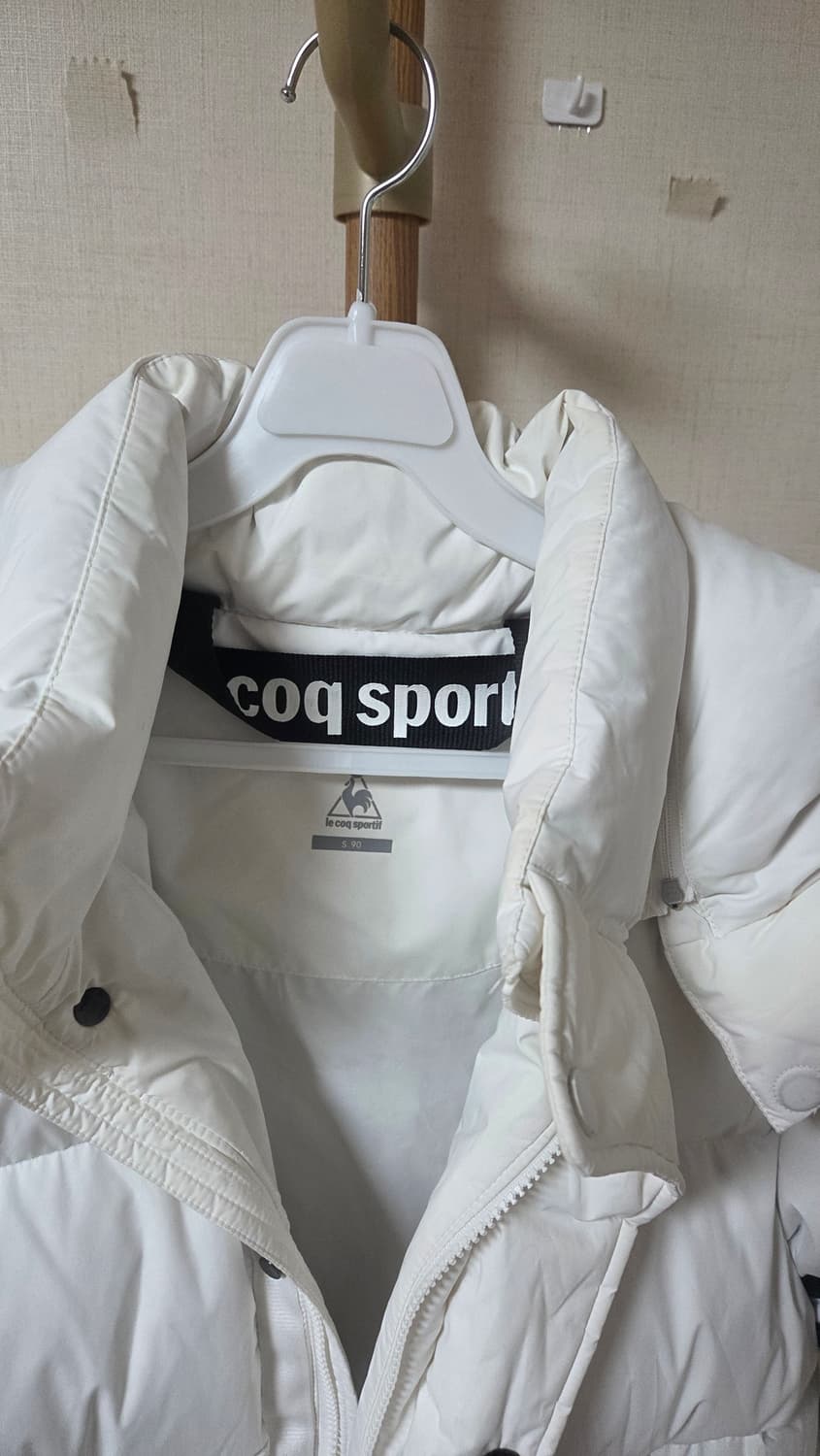 르꼬끄 화이트 구스다운 패딩 상품이미지4