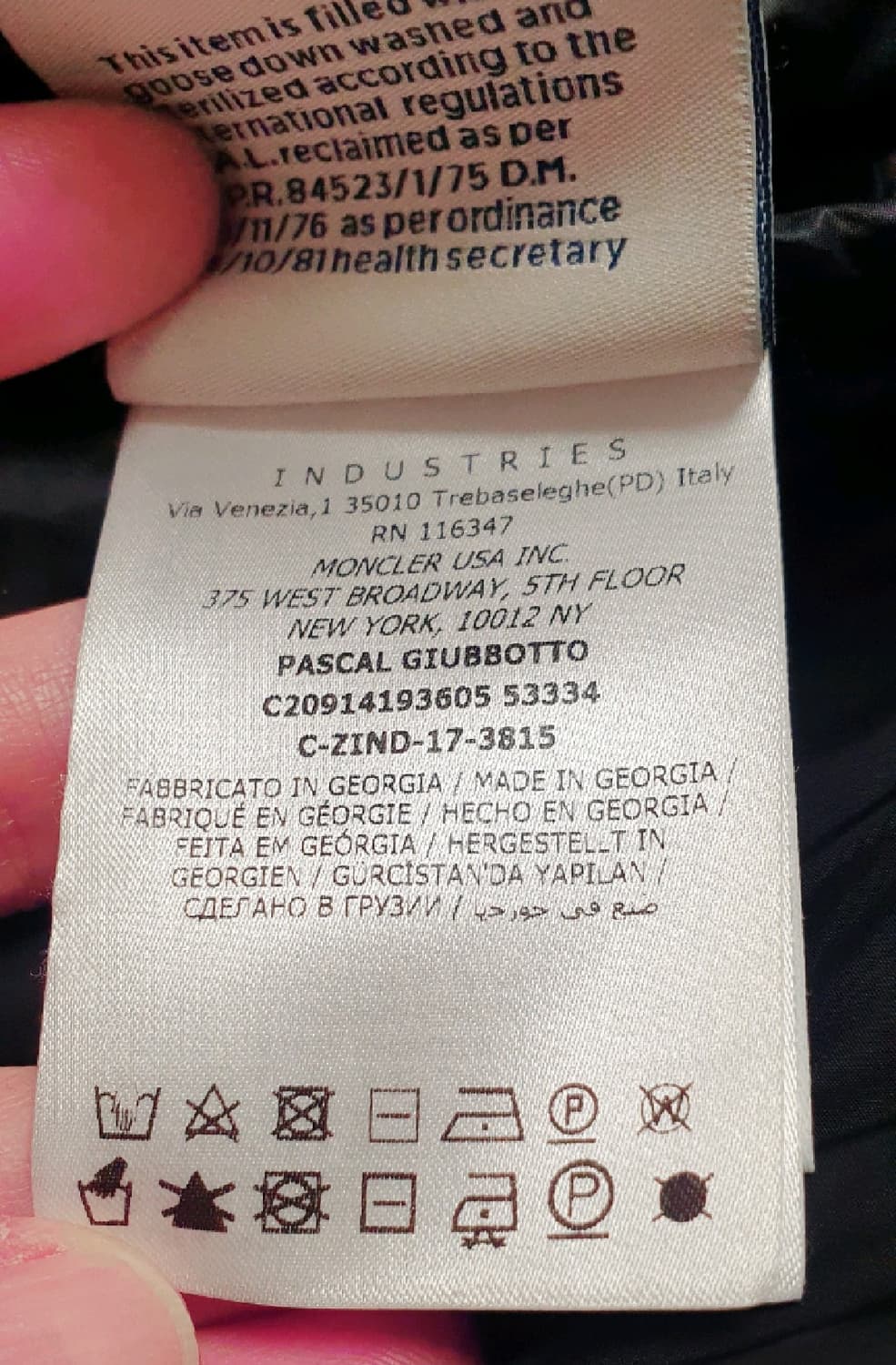 몽클레어 패딩 PASCAL(무광 마야 버전) 3사이즈 상품이미지6