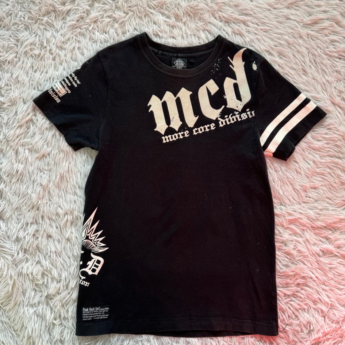 MCD 일본빈티지 y2k 반팔 빈티지반팔 y2k반팔 펑크반팔 m 40 상품이미지2