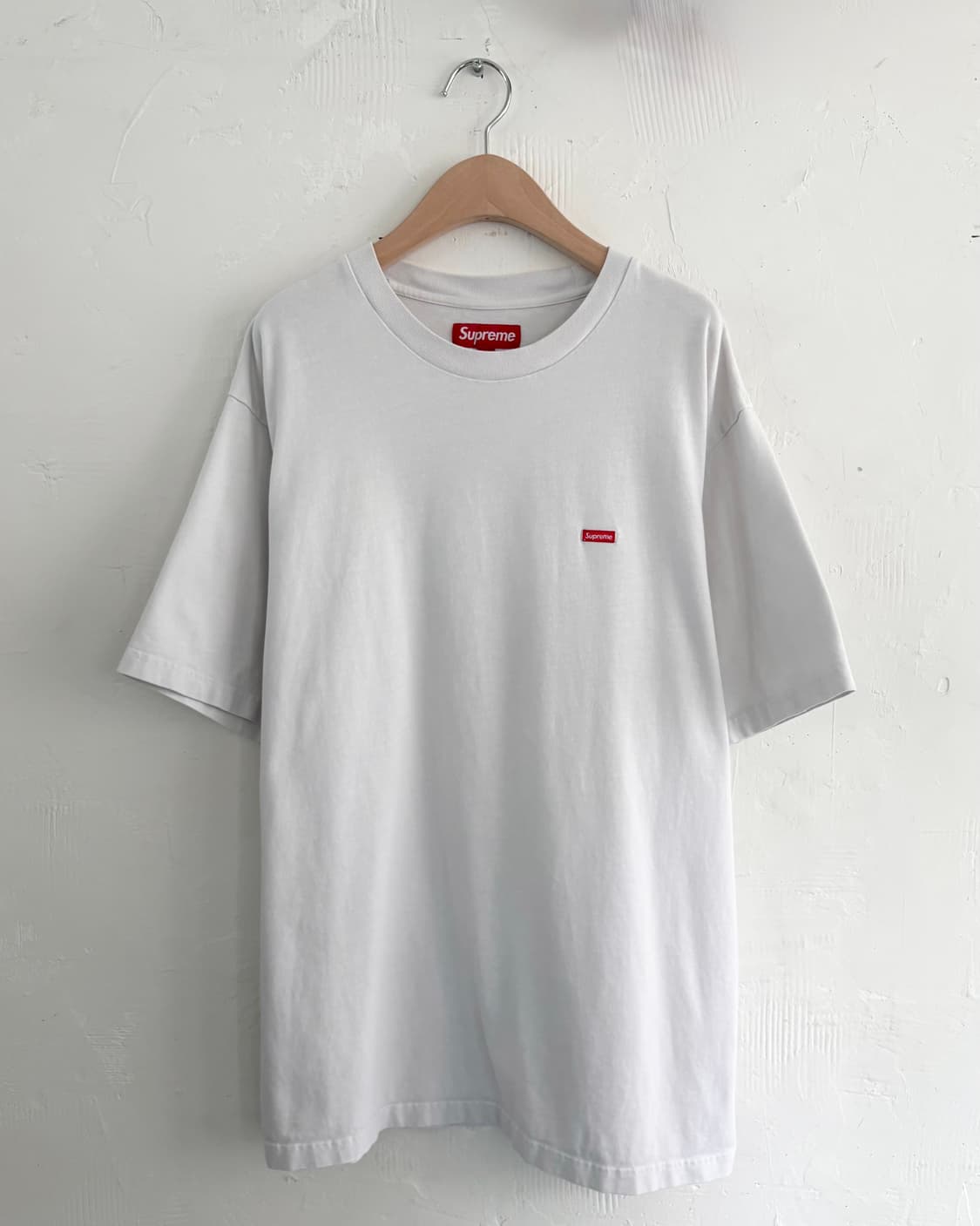 Supreme 슈프림 화이트컬러 박스로고 티셔츠 상품이미지4