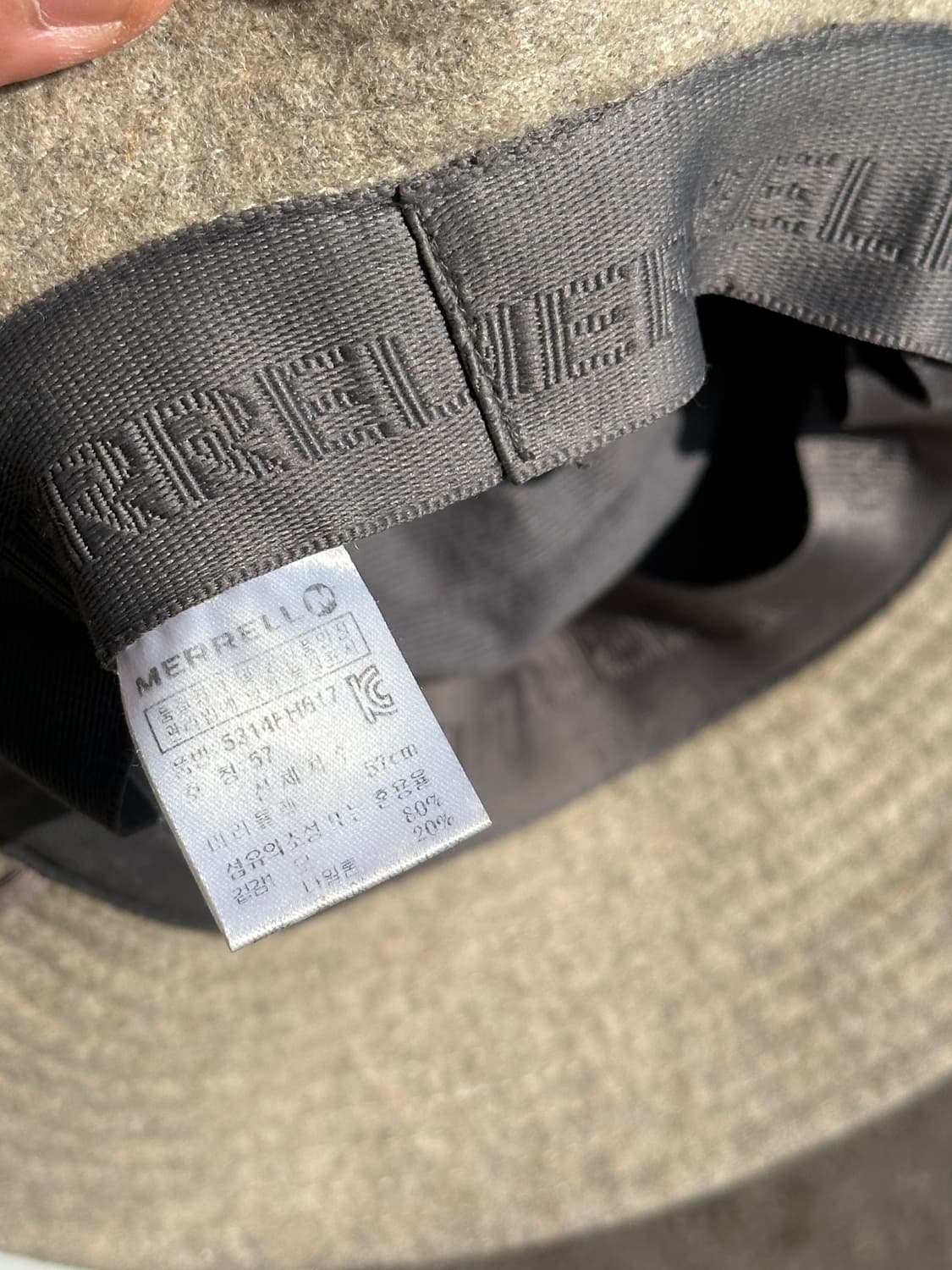 [M] 머렐 패치워크 버킷햇 모자 상품이미지5