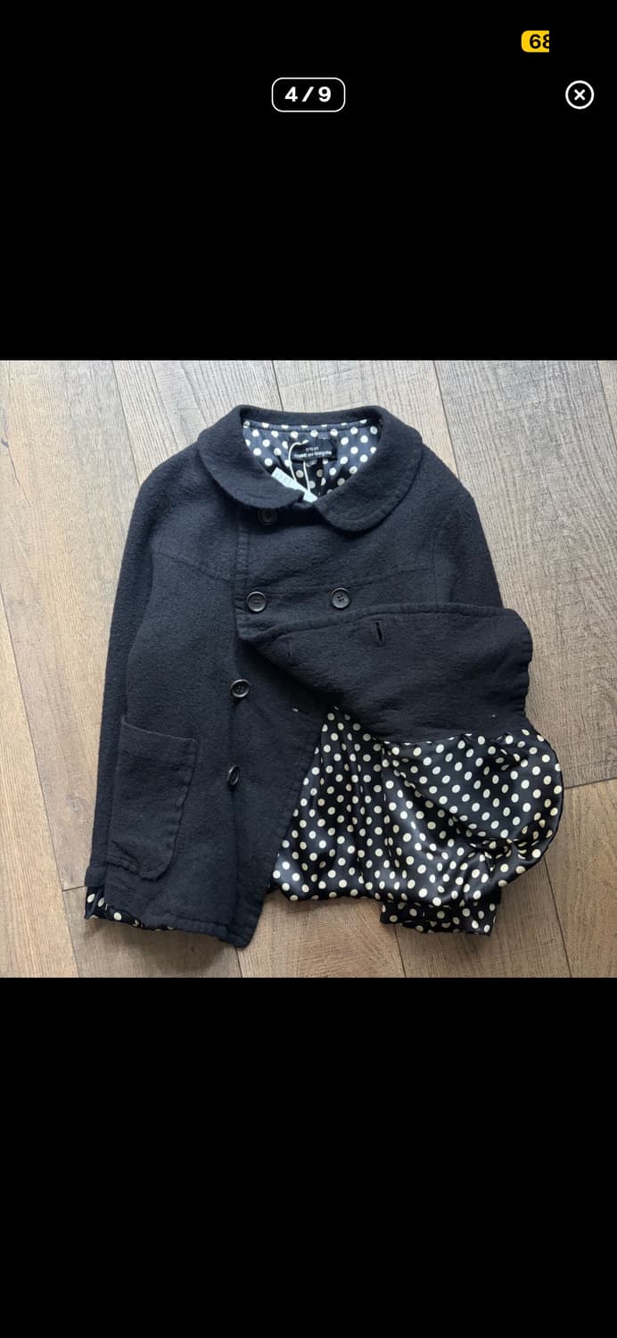 Double Button Fulling Wool Coat 상품이미지4