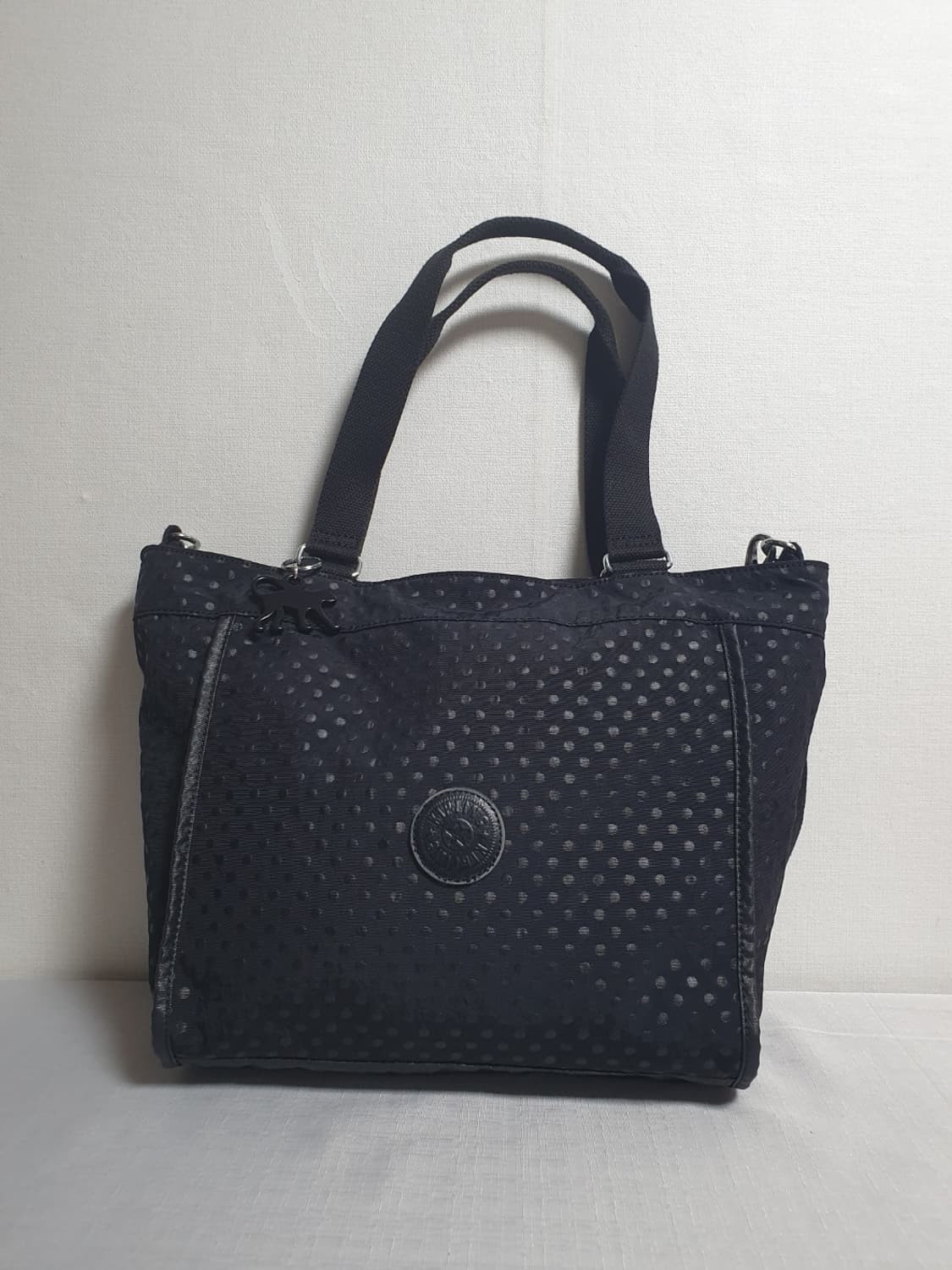 키플링 도트 토트백 2WAY 숄더백 블랙 상품이미지3