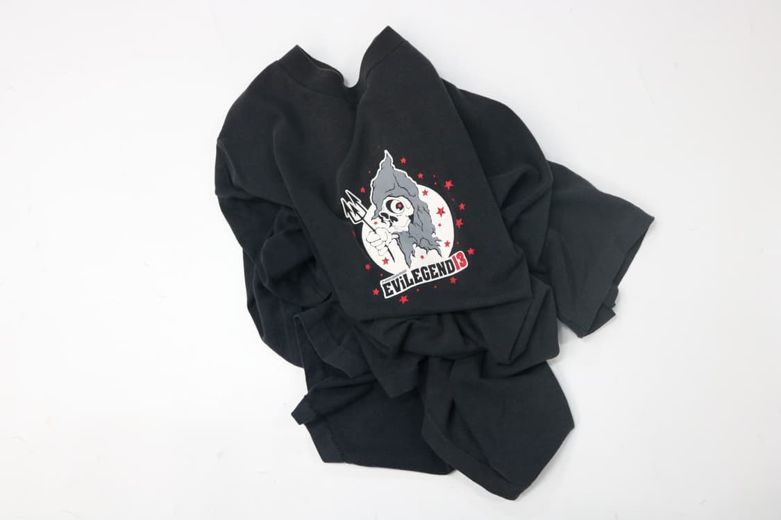 90s EVILEGEND 13 오사카 투어 밴드 티셔츠 (L) 상품이미지2