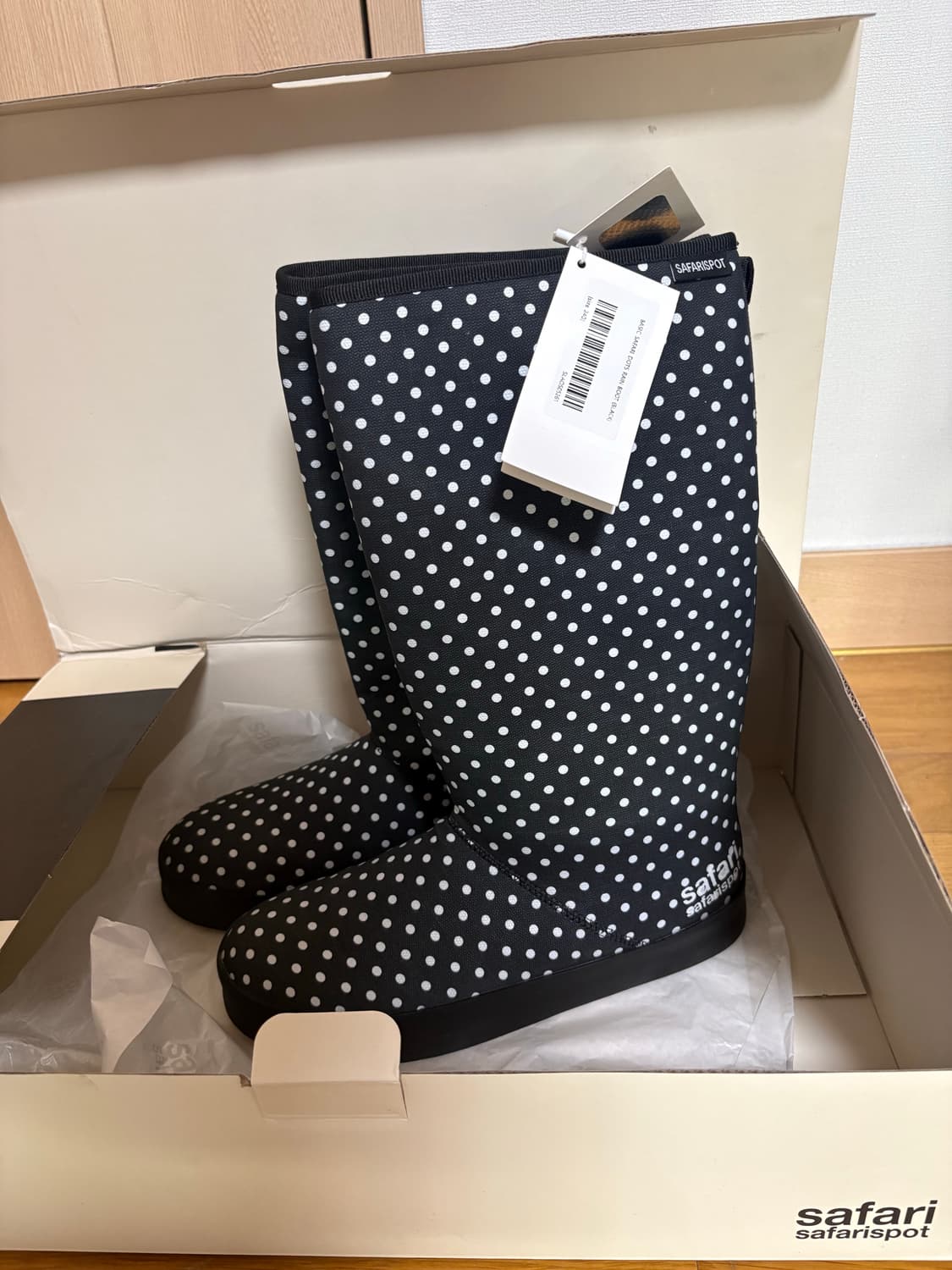 safarispot 도트 장화 240 상품이미지1