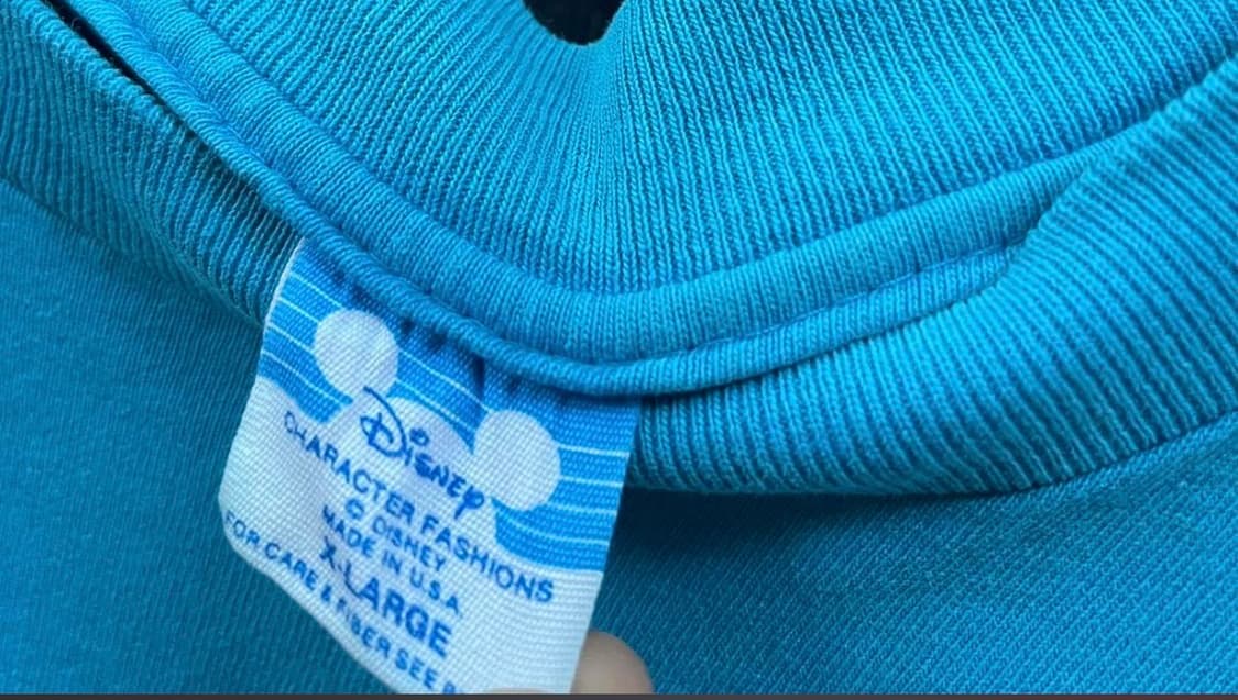 80’s 빈티지 Disney 티셔츠 Made in USA XL 상품이미지4