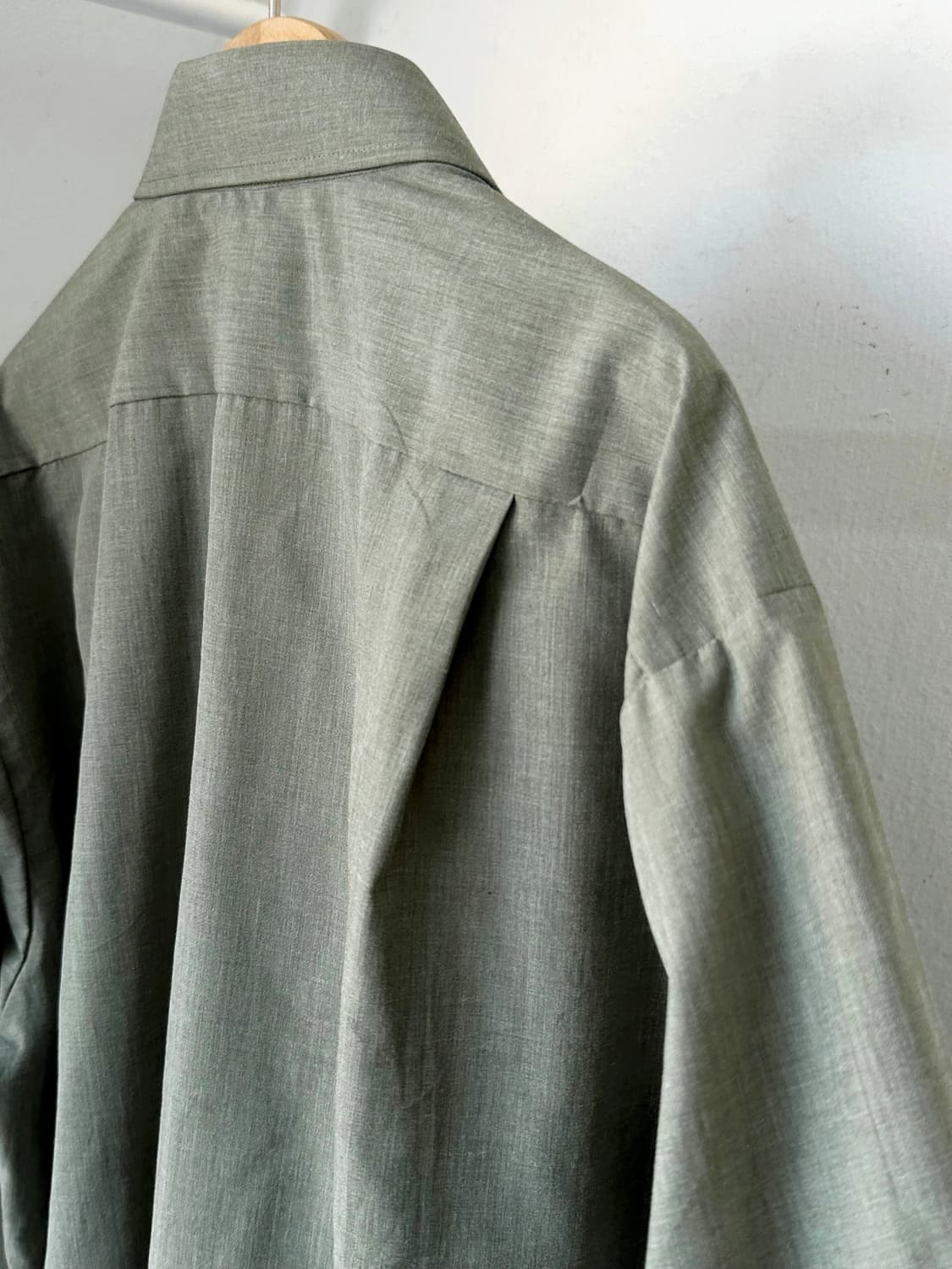 High gauge light poly L/S dress shirt 상품이미지3