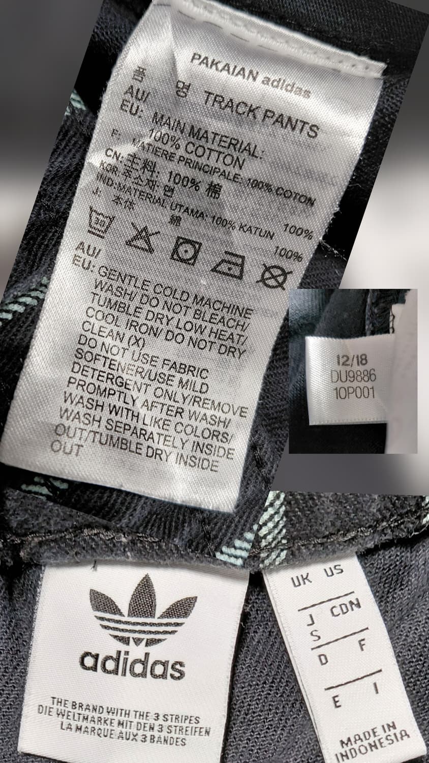 [정품] 아디다스 오리지널스 핀스트라이프 트랙 팬츠 (DU9886) 상품이미지5