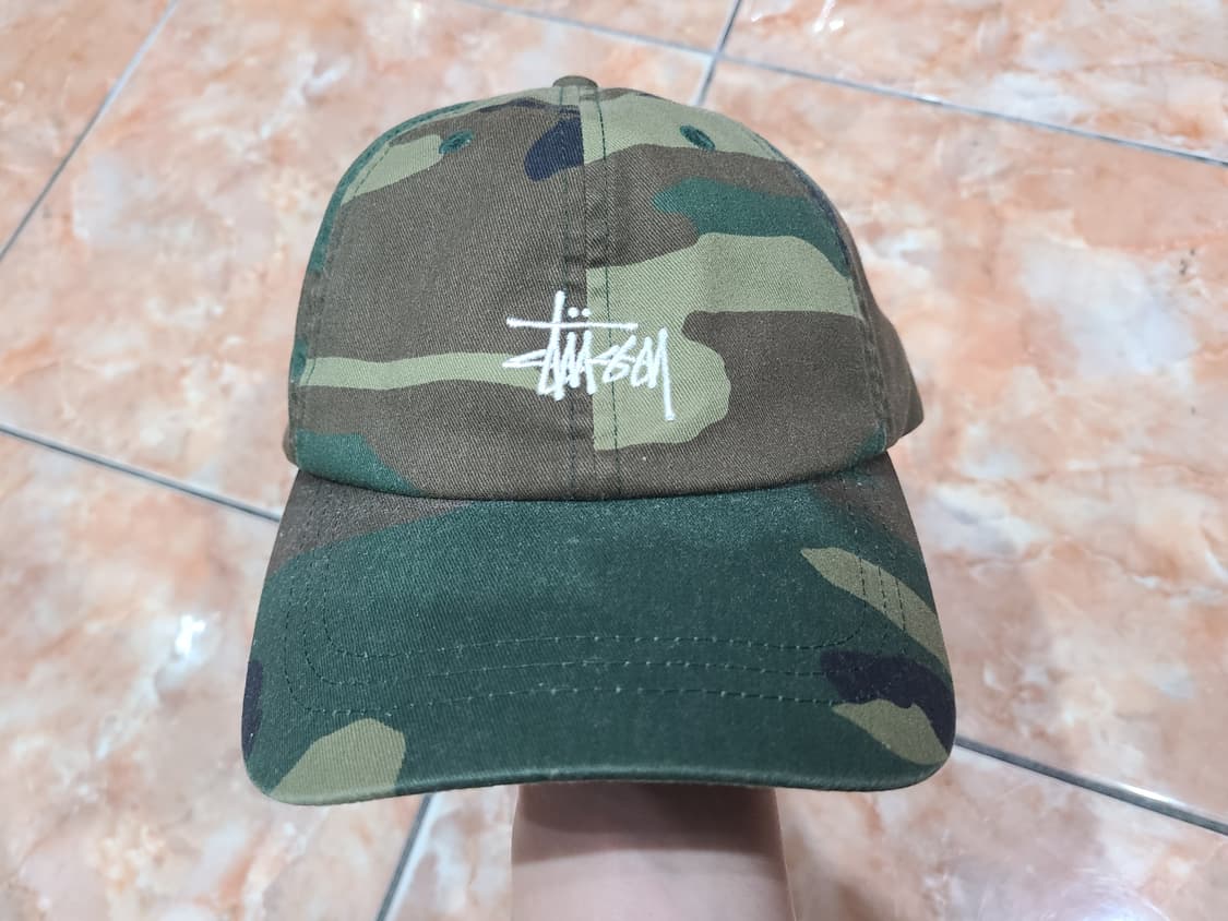 스투시 카모 볼캡 상품이미지1