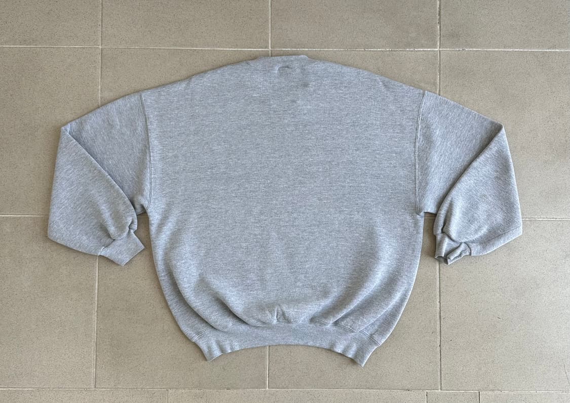 90s 빈티지 러셀 스웻셔츠 그레이 XXL USA 상품이미지2