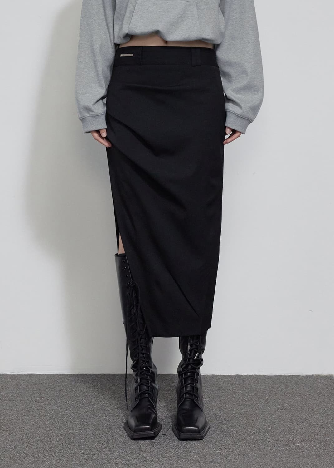 보헴서 SIDE TUCK PENCIL SKIRT 상품이미지3