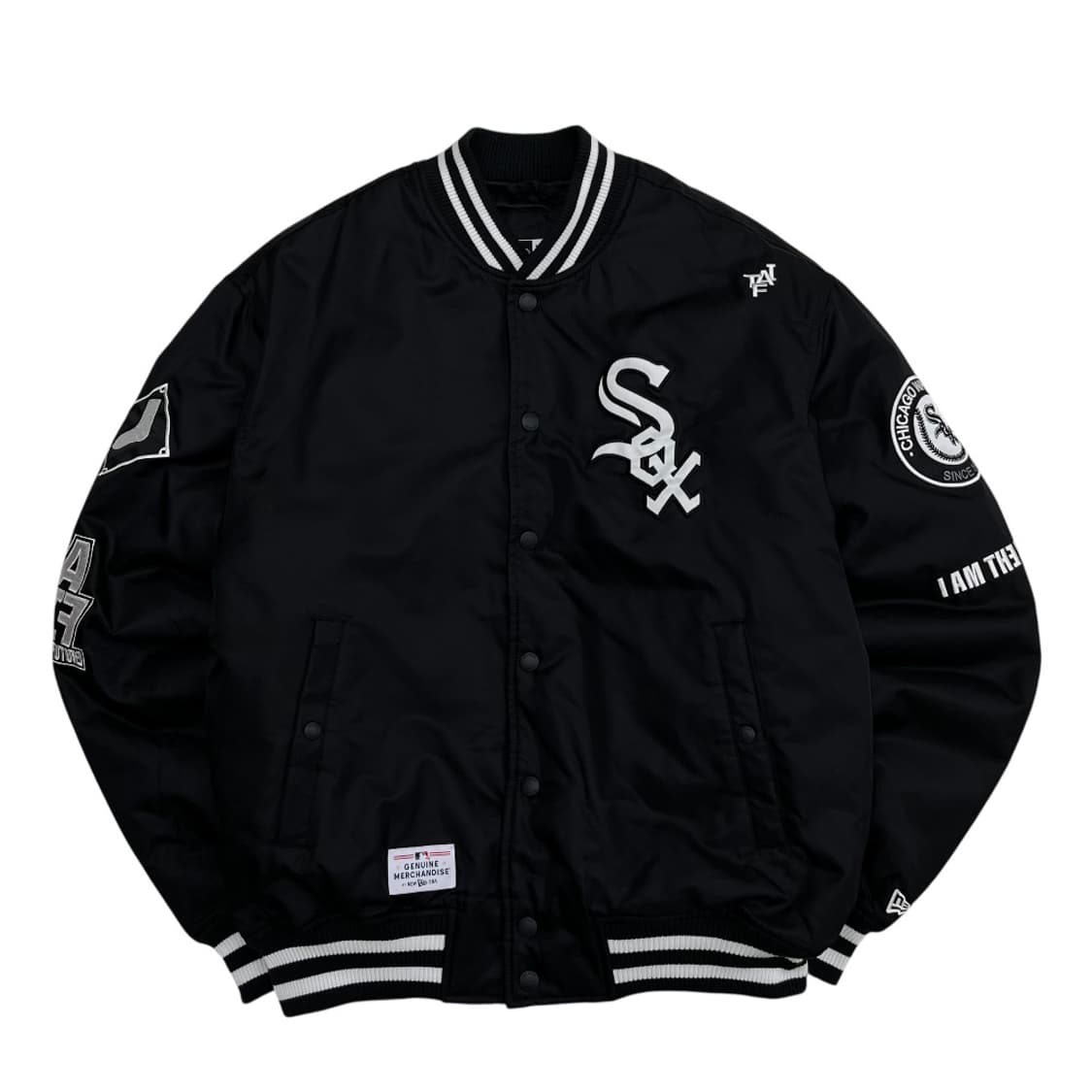 뉴에라 화이트삭스 블랙 바시티 자켓 100 상품이미지4