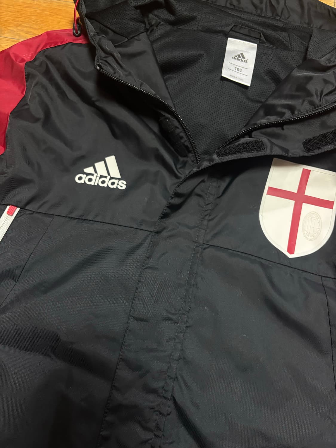 아디다스 ac밀란 바람막이 트랙탑 상품이미지7