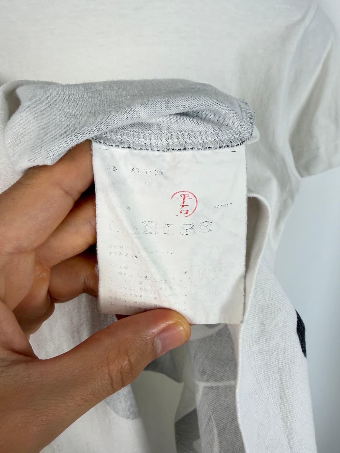 a486) 꼼데가르송 레드와펜 멀티하트 반팔티셔츠 상품이미지5
