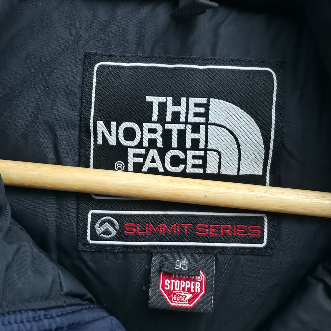 [M] 노스페이스 써밋 700 윈드스토퍼 네이비 패딩 상품이미지5