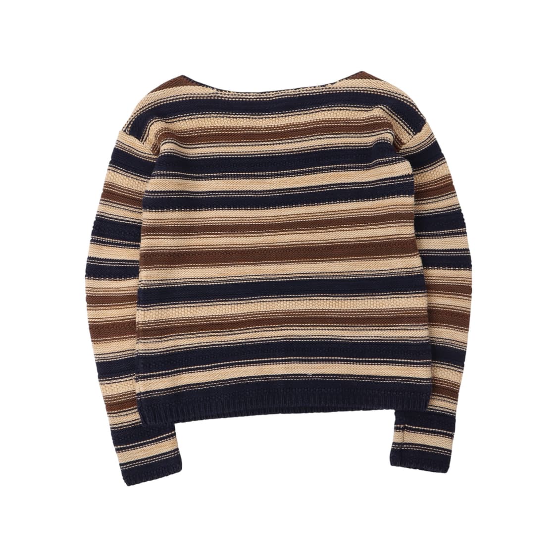 로렌 랄프로렌 베이지 스트라이프 보트넥 니트 상품이미지5