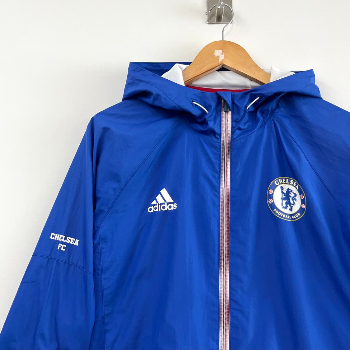 아디다스 첼시 블루 바람막이 자켓 상품이미지4