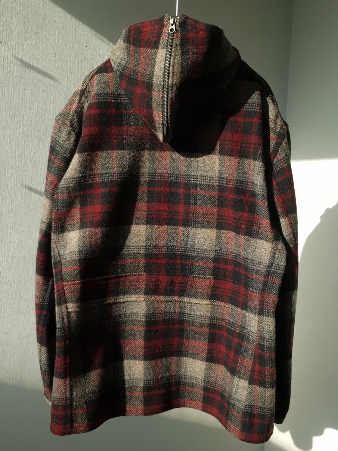90s Polo Ralph Luren plaid wool jacket 상품이미지8