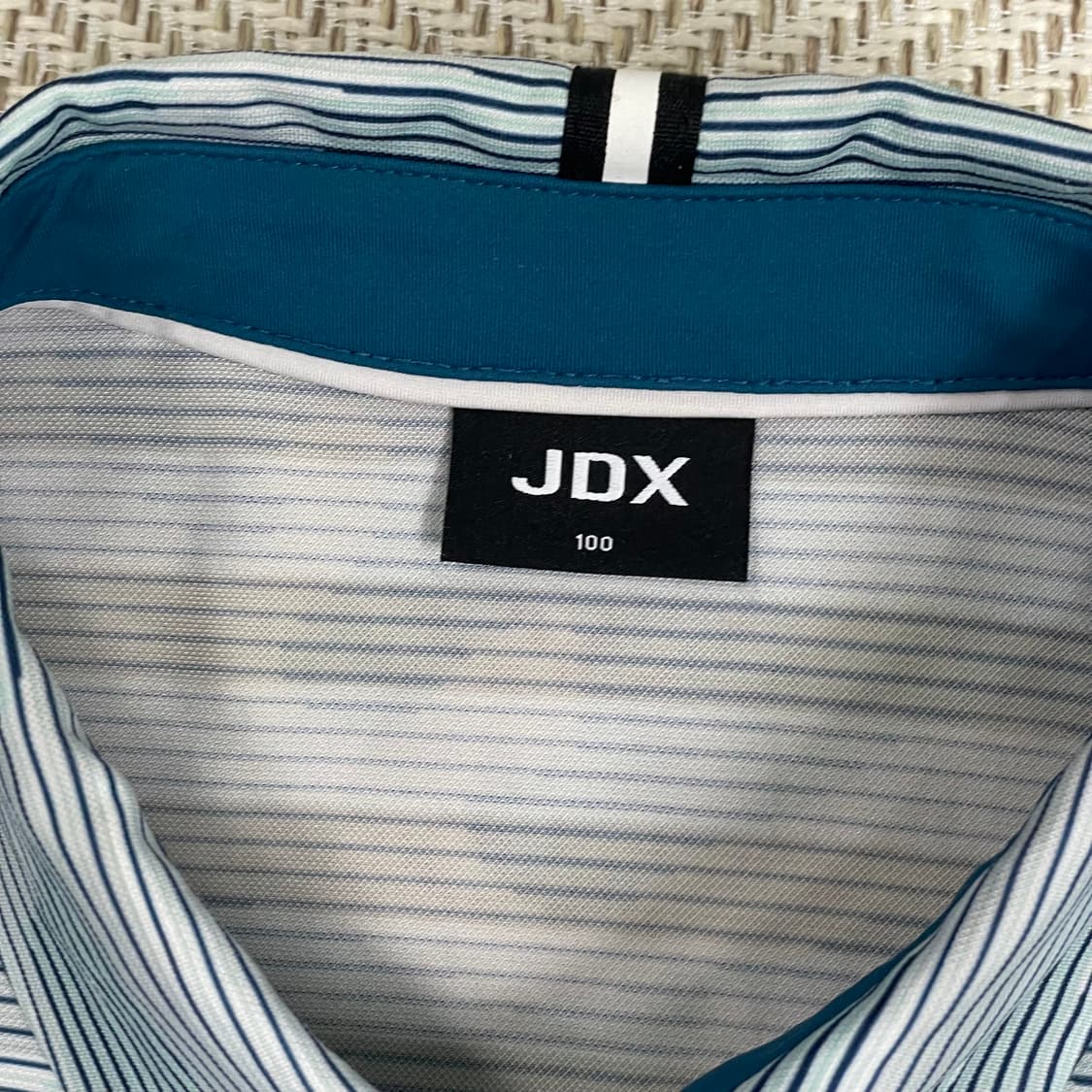 JDX 골프웨어 남성 100 민트색 카모플라쥬 카라티 상품이미지3