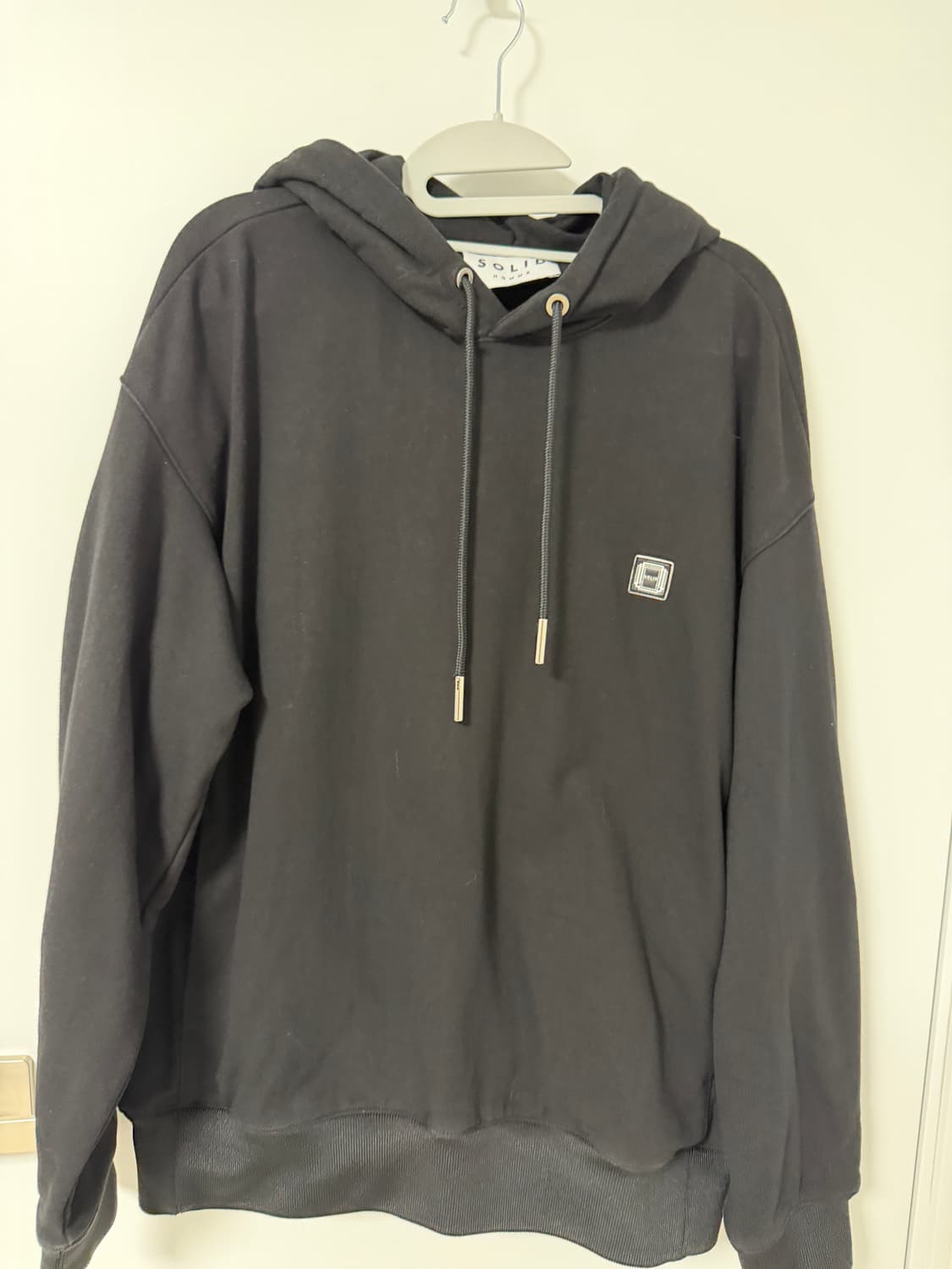 솔리드옴므 후드티 블랙 상품이미지2