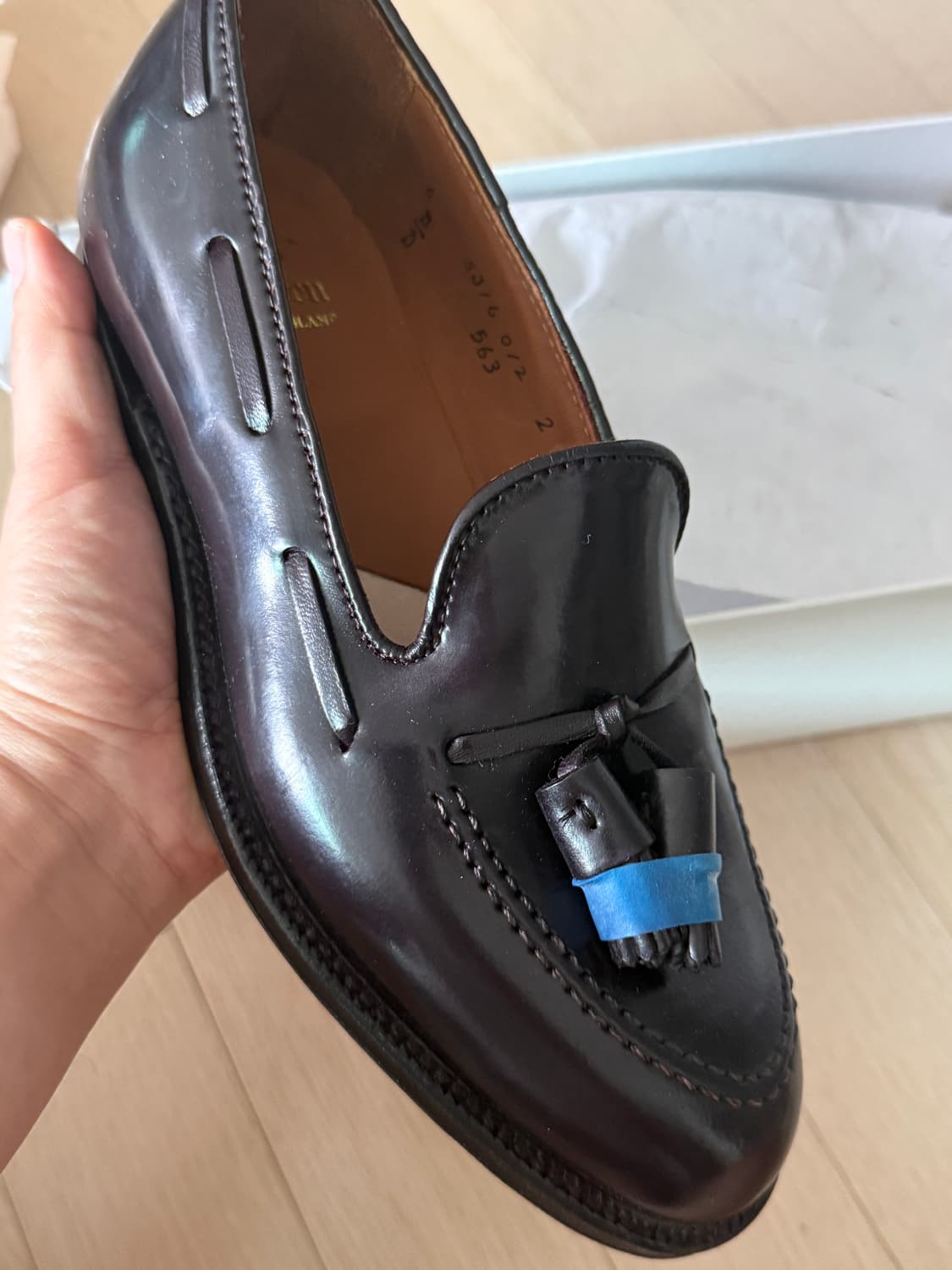 [초양품/새상품] Alden 알든 563 코도반 Color 8, 6D 상품이미지5