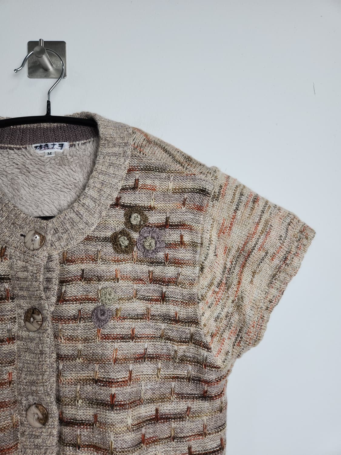 반소매 모리 니트 가디건 상품이미지8