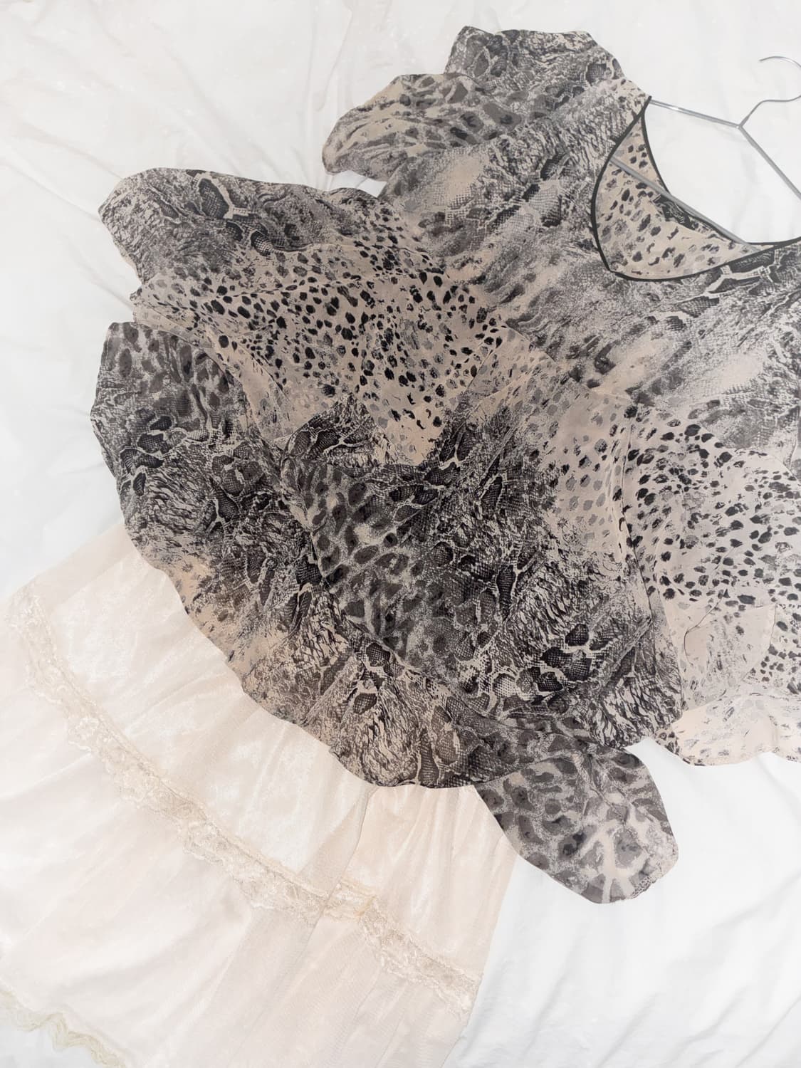 일본 빈티지 페어리 레이스 스커트 상품이미지5