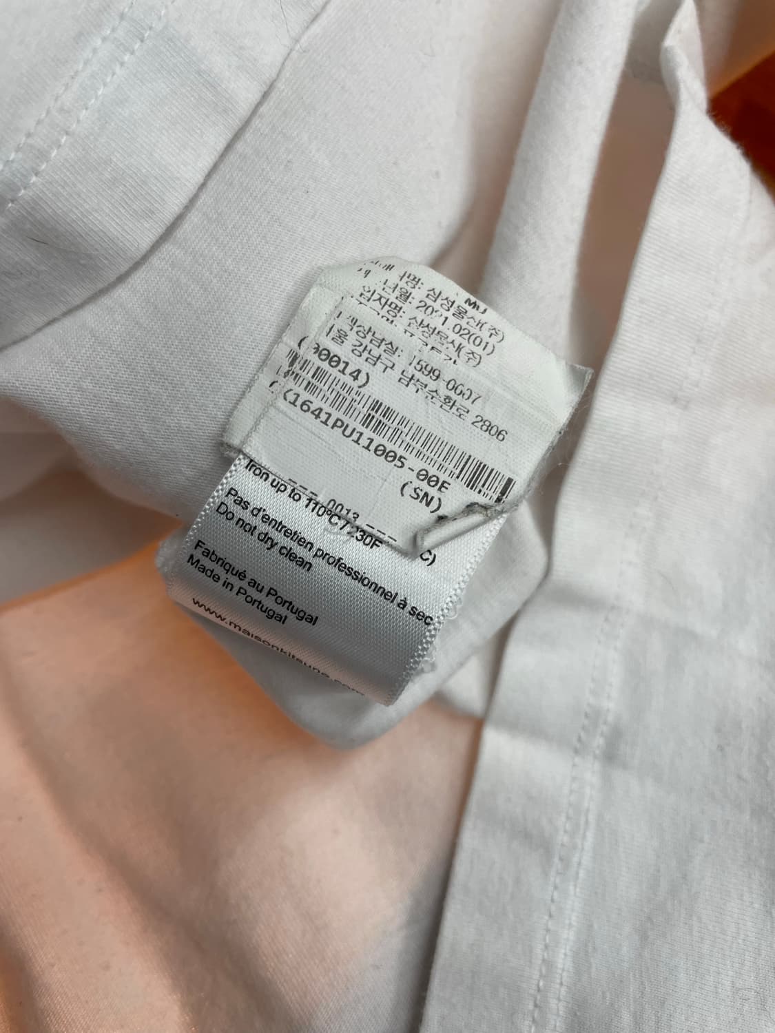 110/ 메종키츠네 폭스 헤드 패치 21SS 긴팔 상품이미지9