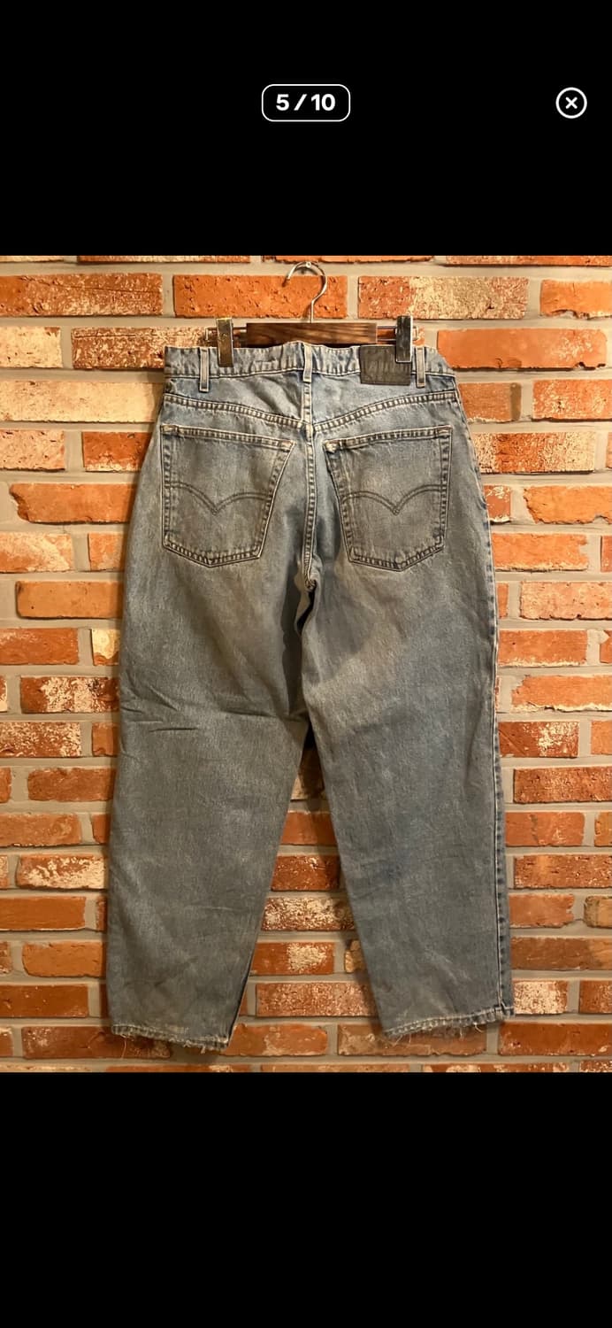 90s Levi’s silvertap baggy denim 상품이미지5