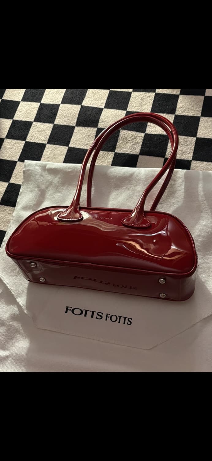 [상태 S급 / 거의 새것] 포츠포츠 한정판 볼링백 레드 미니 mini 상품이미지7