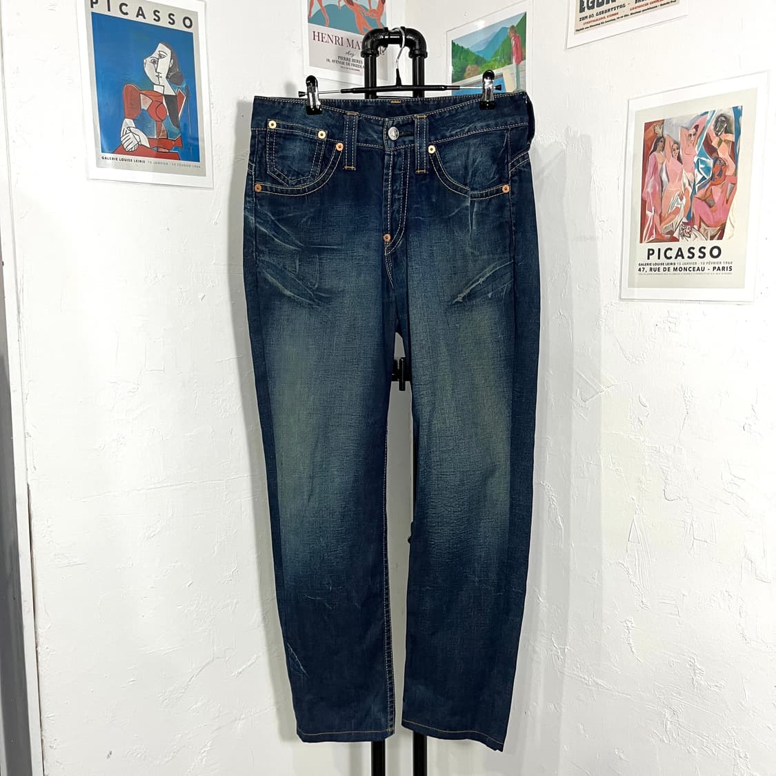 리바이스 진청 데님 팬츠 상품이미지2