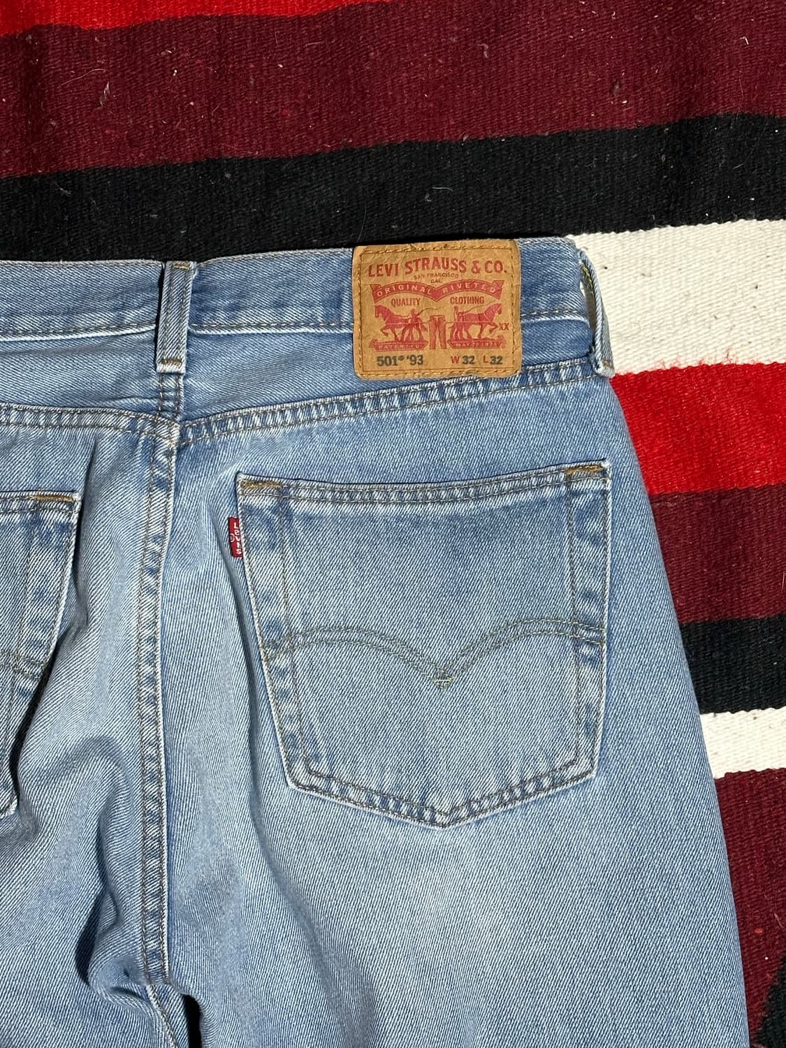 [리바이스] •Levi’s 501 93 Denim W32 L32 상품이미지7