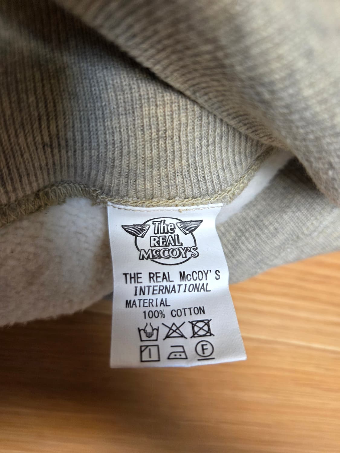 리얼맥코이 밀리터리 루프휠 스웻셔츠 상품이미지5