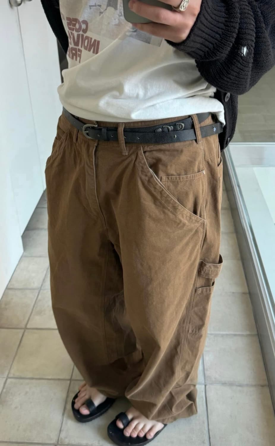 폴리테루 해머 팬츠 3 진저 브라운 상품이미지1
