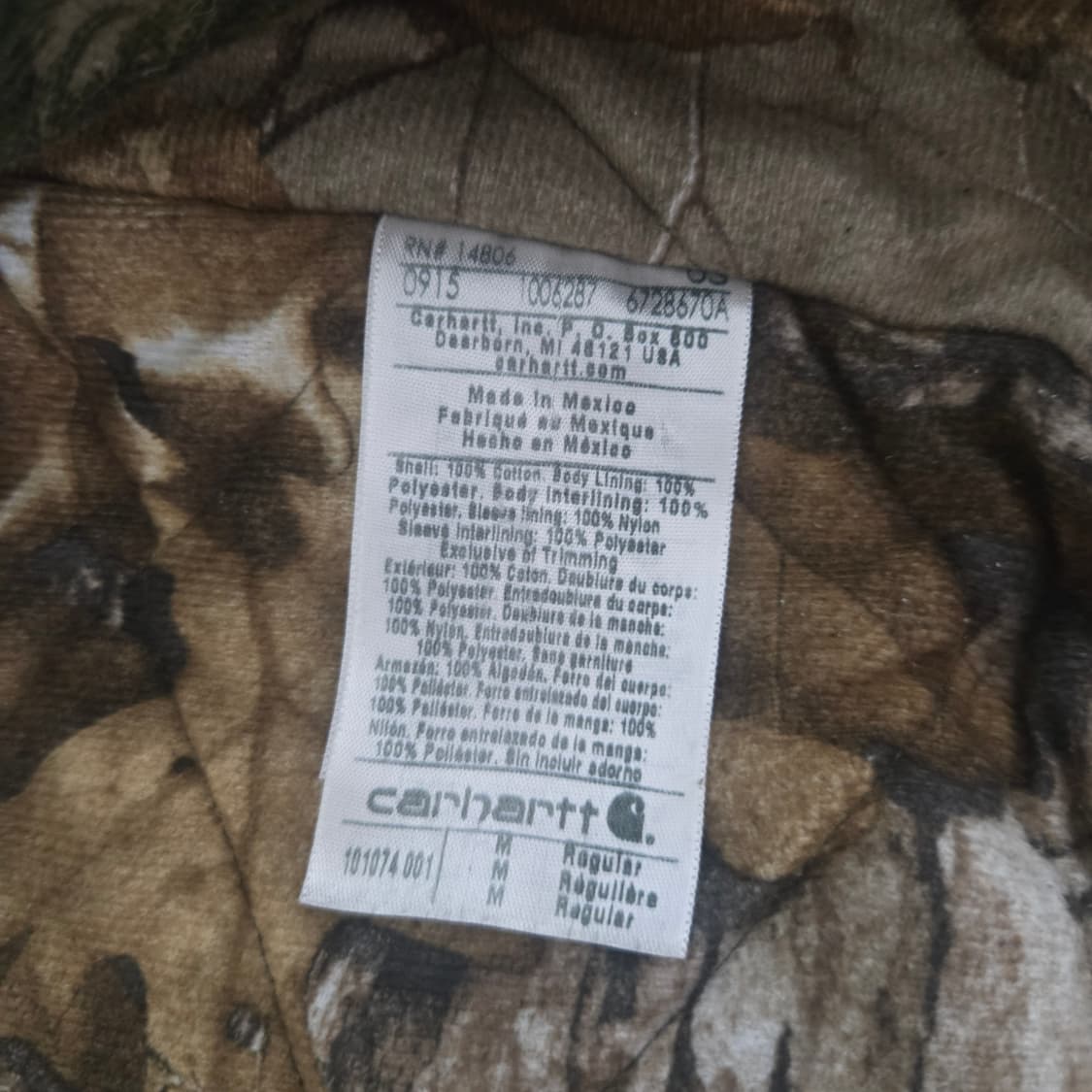 희귀 // 칼하트 J140 덕 액티브 자켓 M 상품이미지3