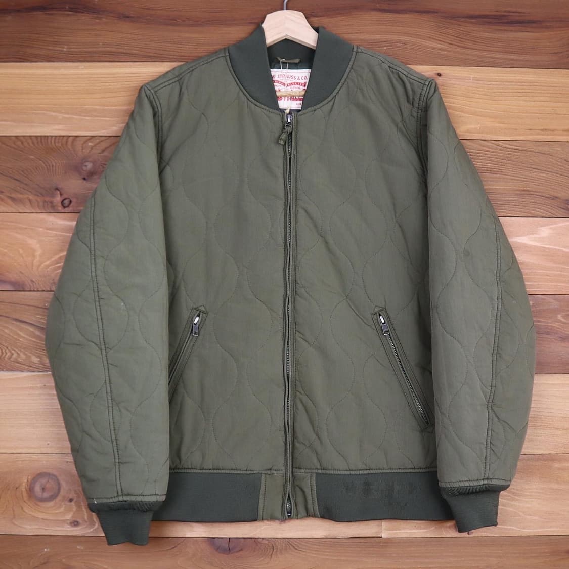 리바이스 퀼팅 봄버 자켓   상품이미지1