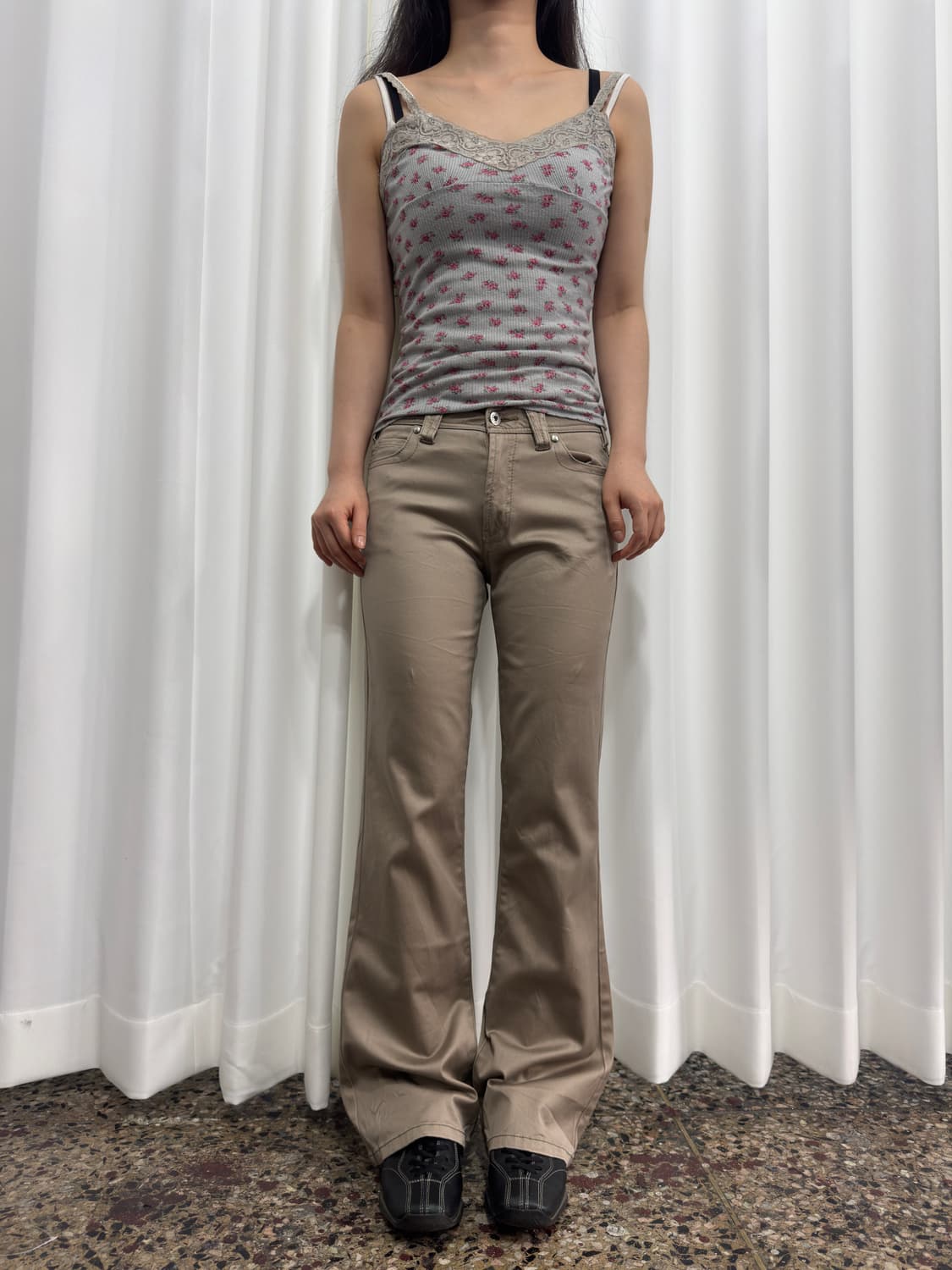 flower lace sleeveless 상품이미지3