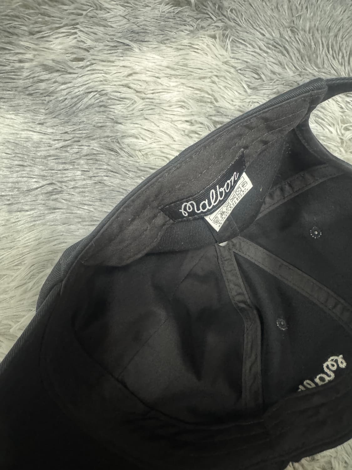 말본 골프 볼캡 L/XL 블랙  상품이미지6