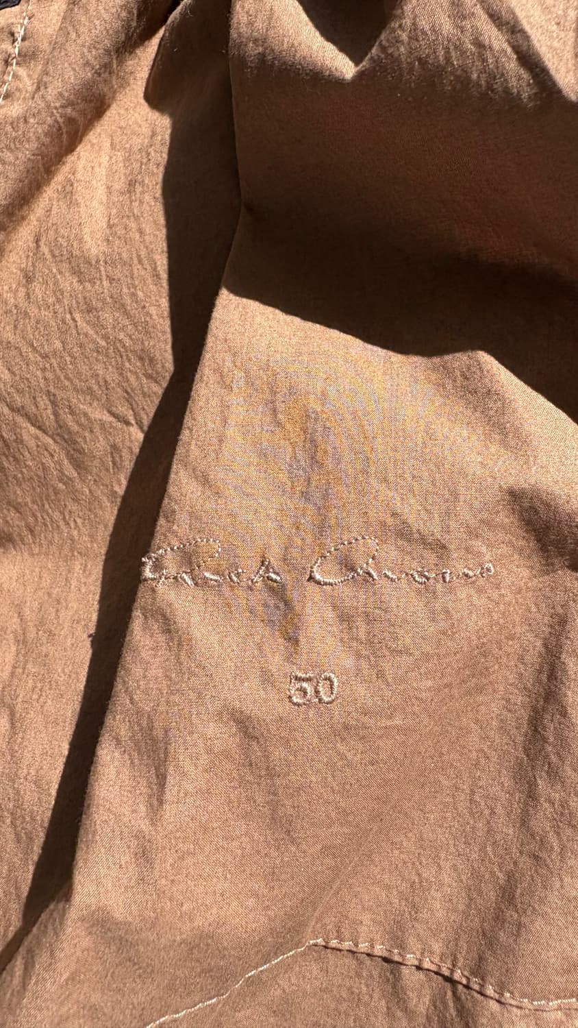 15FW 릭 오웬스 몰리노 레더 자켓 50 사이즈 상품이미지10