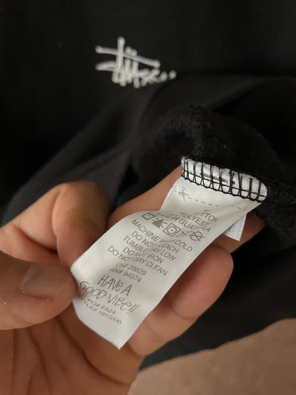 Vintage Stussy Sweatshirt 상품이미지3