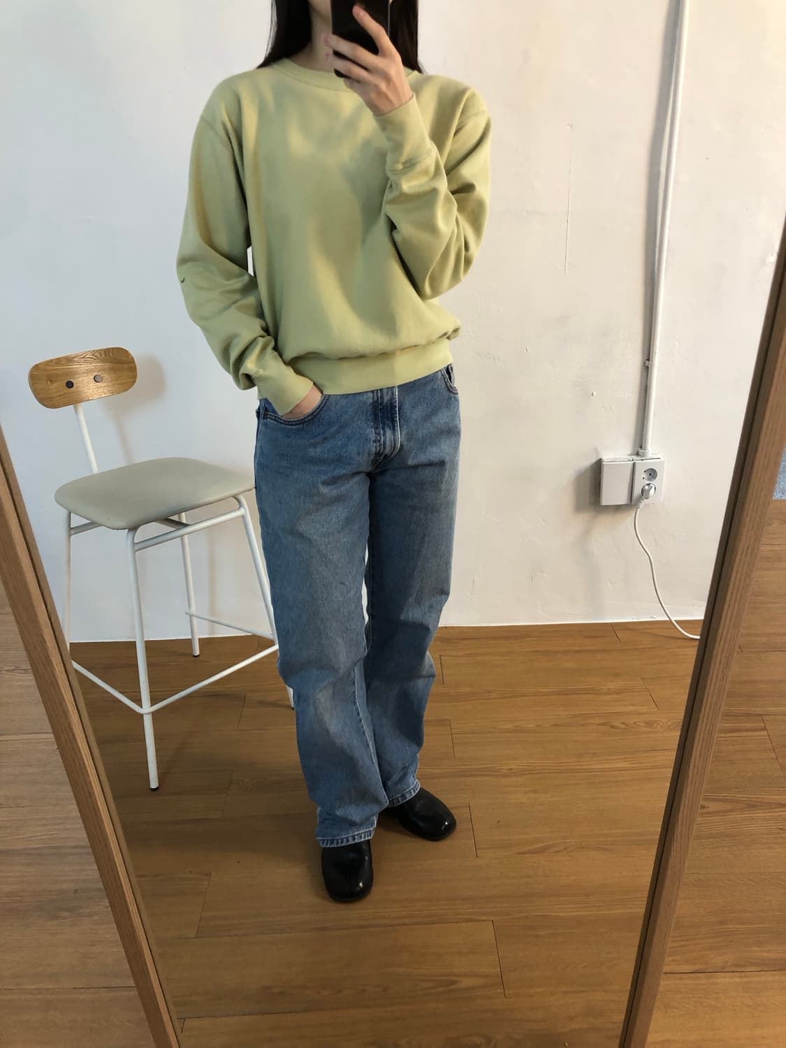 오라리 슈퍼밀드 스웻셔츠 상품이미지3