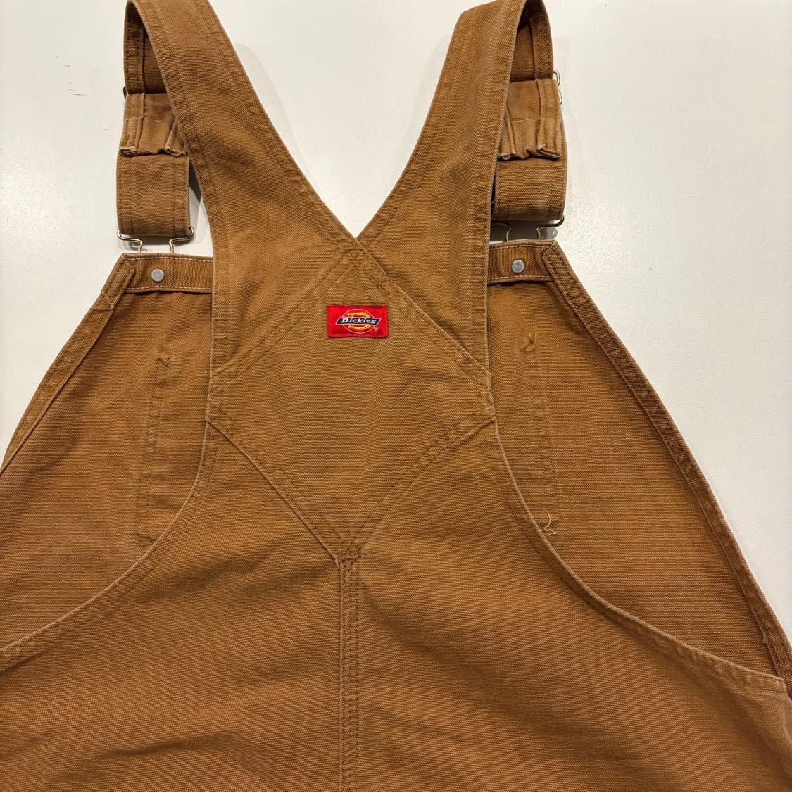 [38x34] 디키즈 브라운 오버롤 멜빵바지 C332 상품이미지6