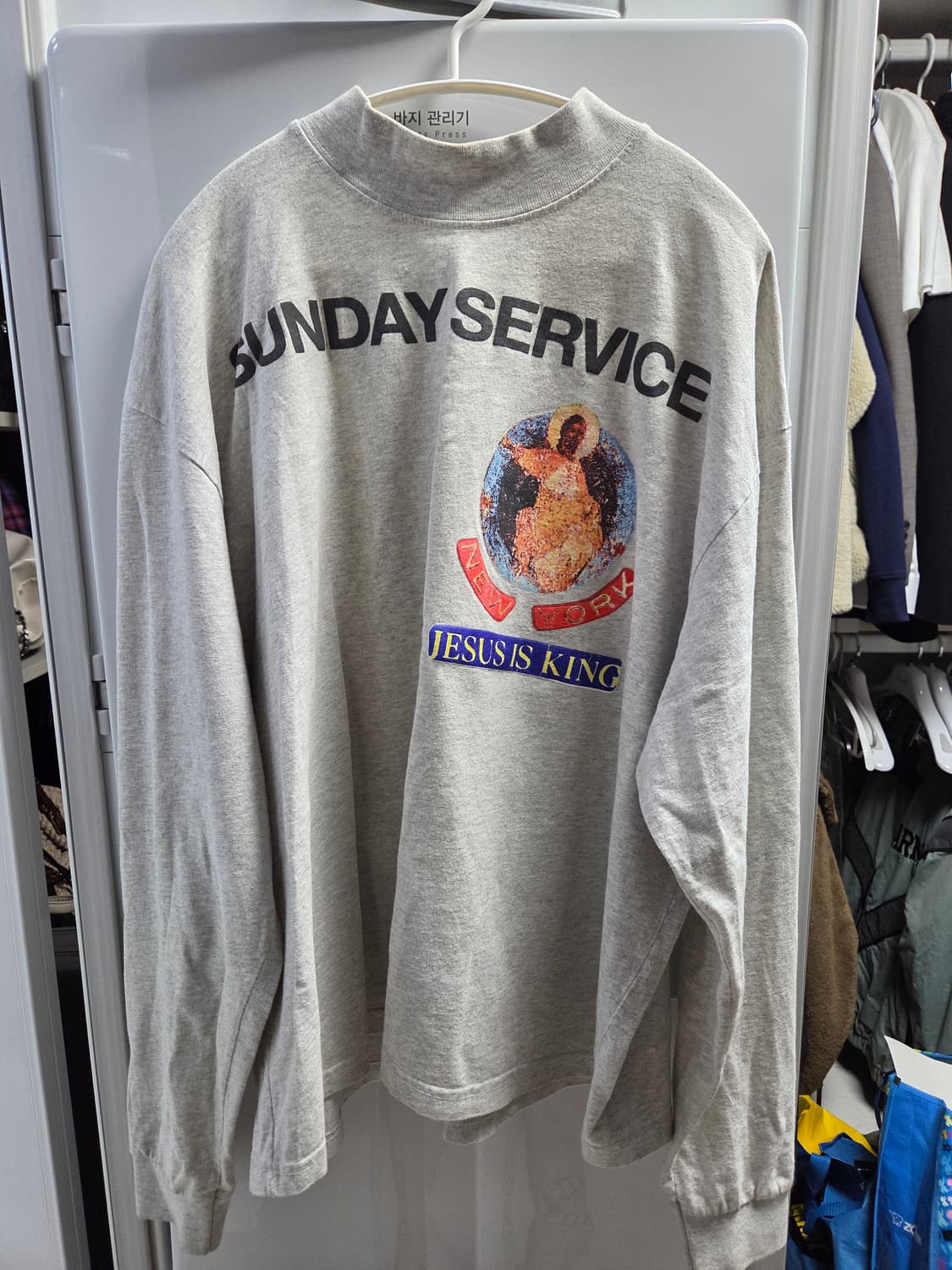 칸예 sunday service 롱슬리브 상품이미지1